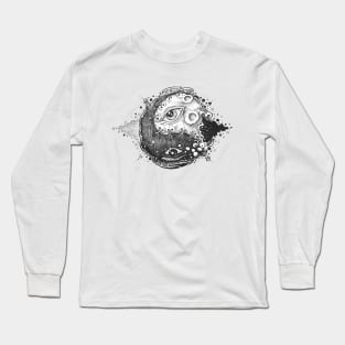 Zombie Yin Yang Long Sleeve T-Shirt